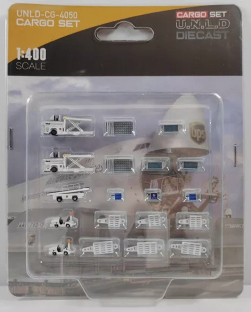 UNLD-CG-4050 Cargo Set (UPS) – Airplane Model SG
