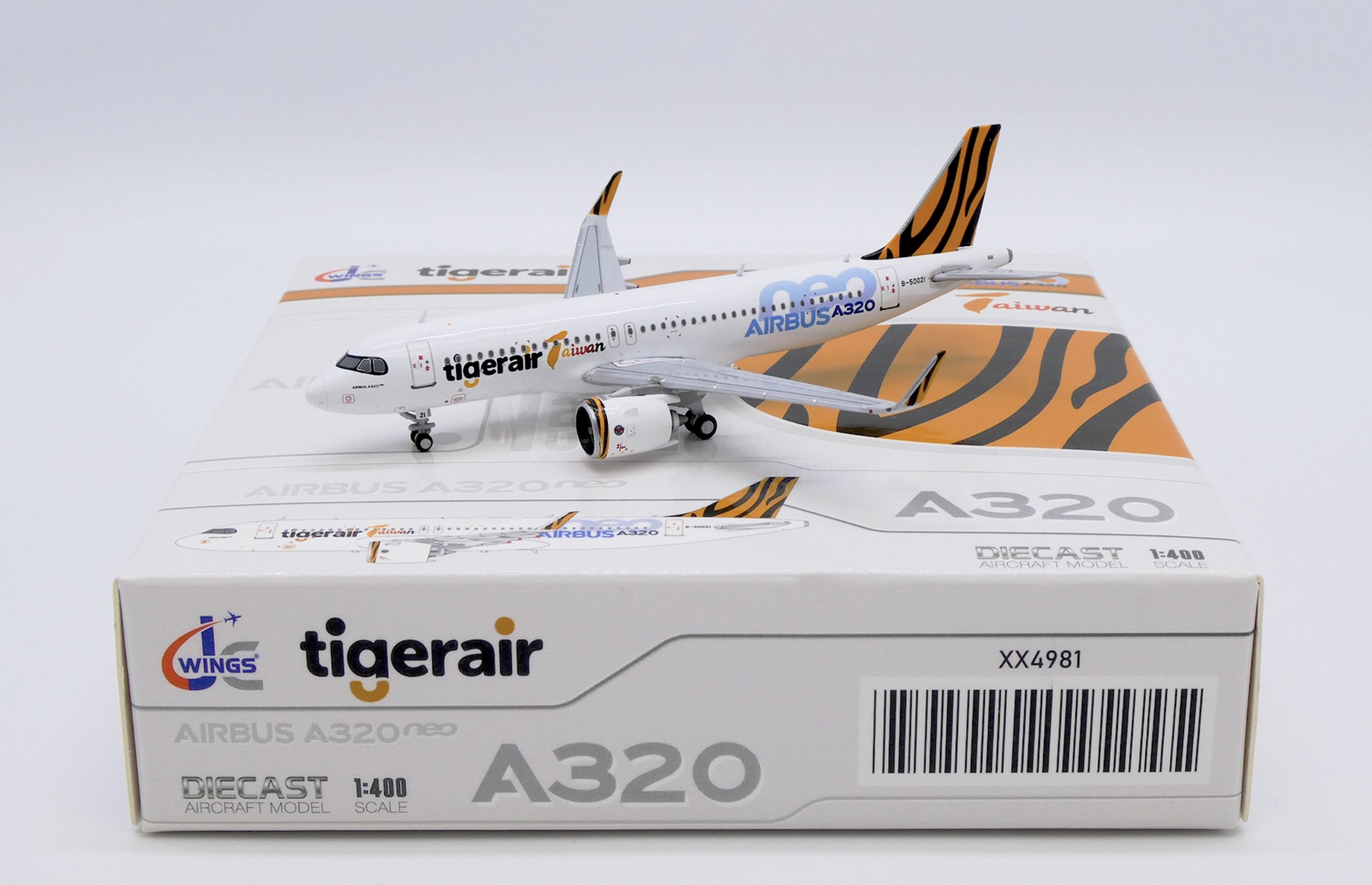 XX4981 Tigerair Taiwan 臺灣虎航 A320neo “Airbus” B-50021