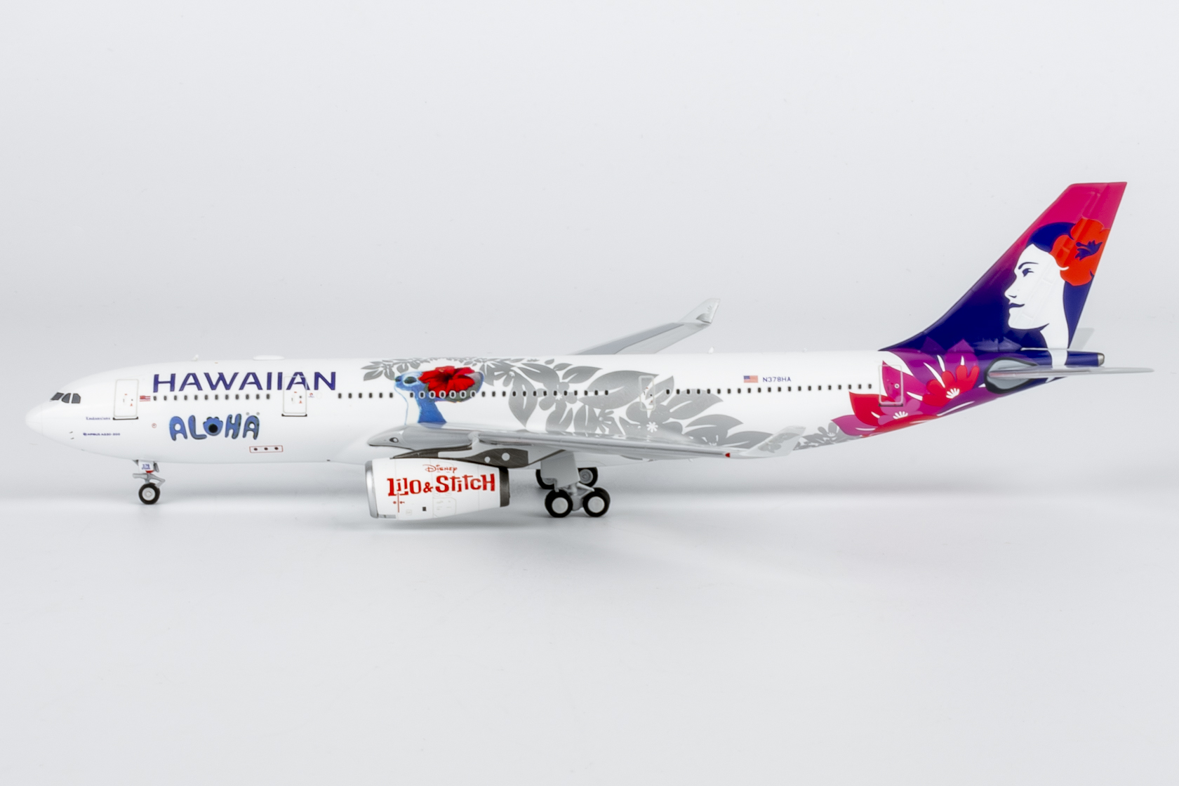 NG61105 Hawaiian Airlines A330-200 “Disney's Lilo & Stitch” N378HA