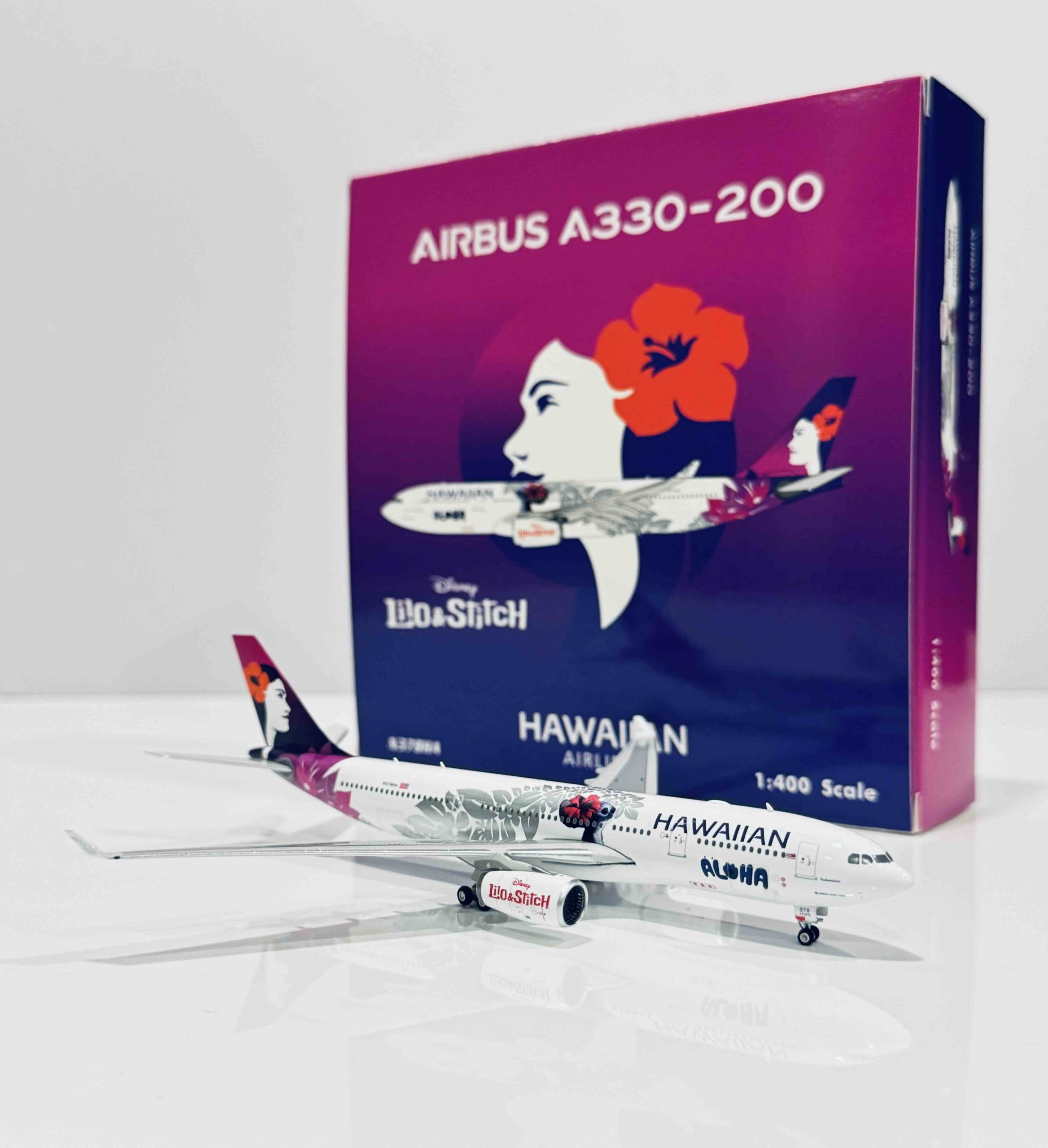 PH04663 Hawaiian Air A330-200 “Lilo and Stitch” N378HA – Airplane