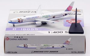 AV4409 China Airlines B777-36NER "Zootopia 2 Livery" B-18055 with detachable gears