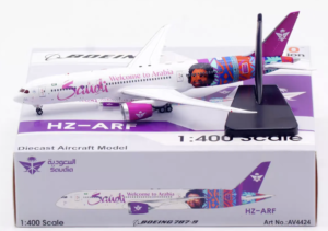 AV4424 Saudia B787-9 Dreamliner "Welcome to Arabia" HZ-ARF