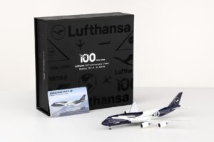 B631102 Lufthansa  B747-8 “100th”Anniversary" D-ABYN